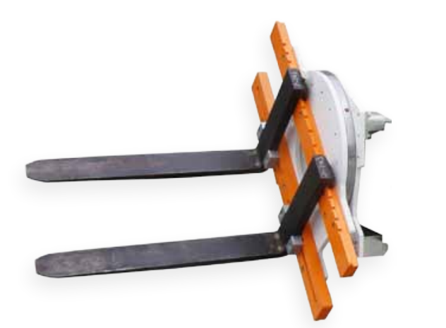 Forklift Rotator 2500kg Class 2 360 Degree 1115mm Width | Fork ...