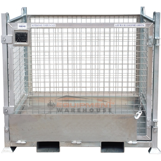 Picture of Crane Goods Cage with Ramp 1200mm 1000kg