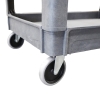 Picture of 3 Tier Plastic Parts Order Picking Trolley 250kg 945 x 650mm